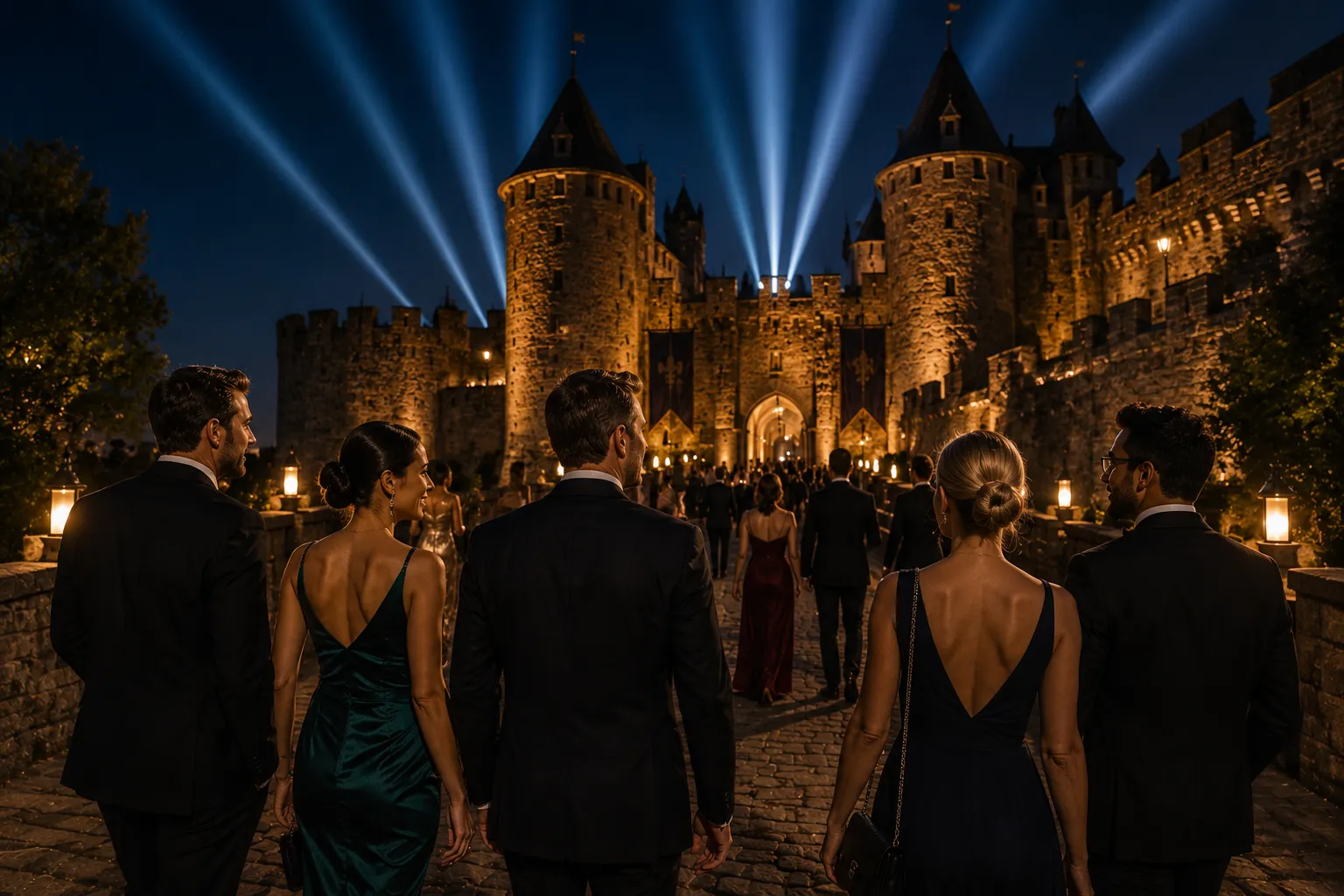 A luxury castle event venue